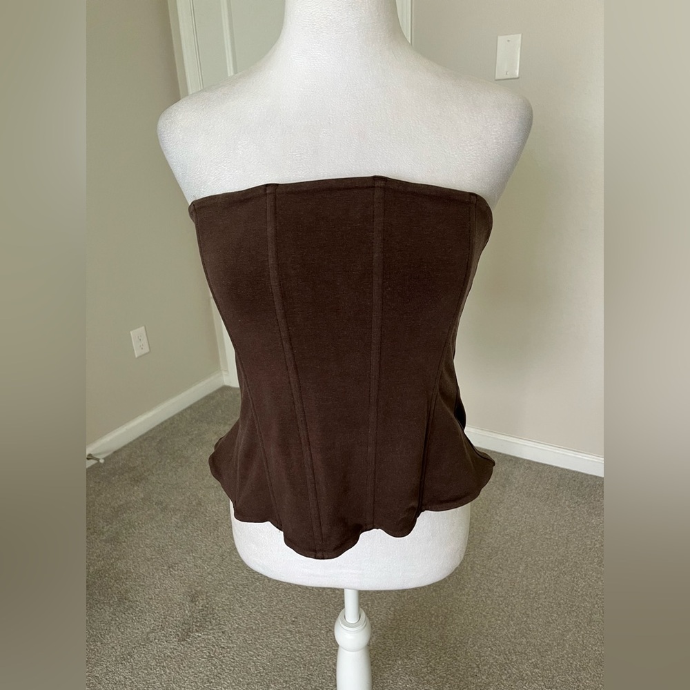 NWT Skims Corsette in Cocoa Sizes 3X and 4X (Fits Best XL or 2X)